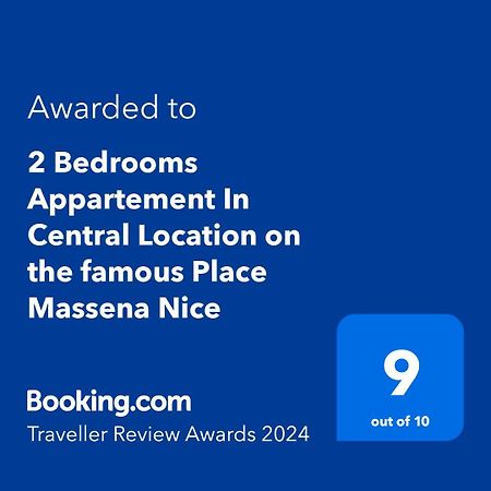 2 Bedrooms Appartement In Central Location On The Famous Place Massena ニース エクステリア 写真